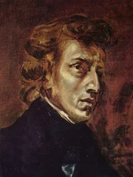 Porträt von Frédéric Chopin